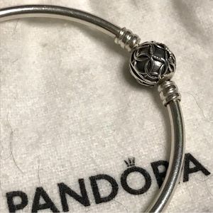 Authentic Pandora Moments Bangle Bracelet